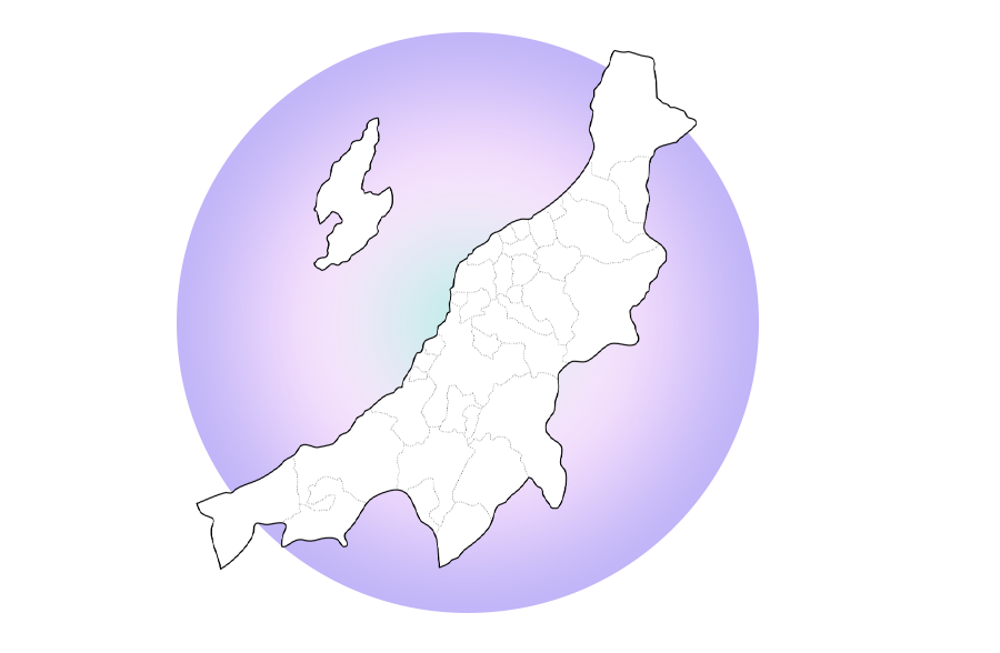 施工エリアは新潟県内